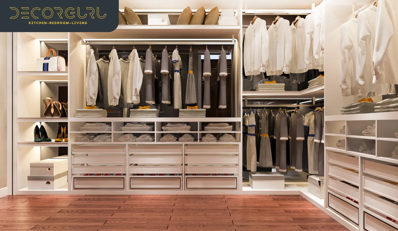 walk in wardrobe