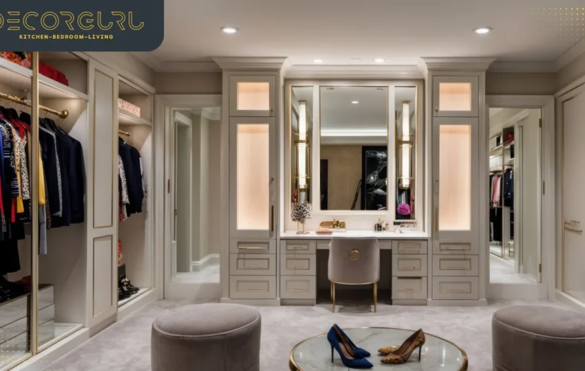 walk-in wardrobe