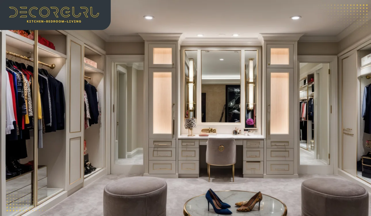 walk-in wardrobe