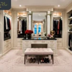 walk-in wardrobe ideas UK
