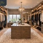 walk-in wardrobe ideas UK