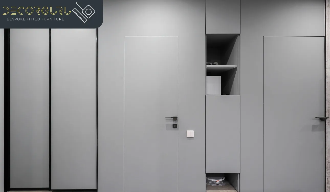 Custom sliding wardrobe doors