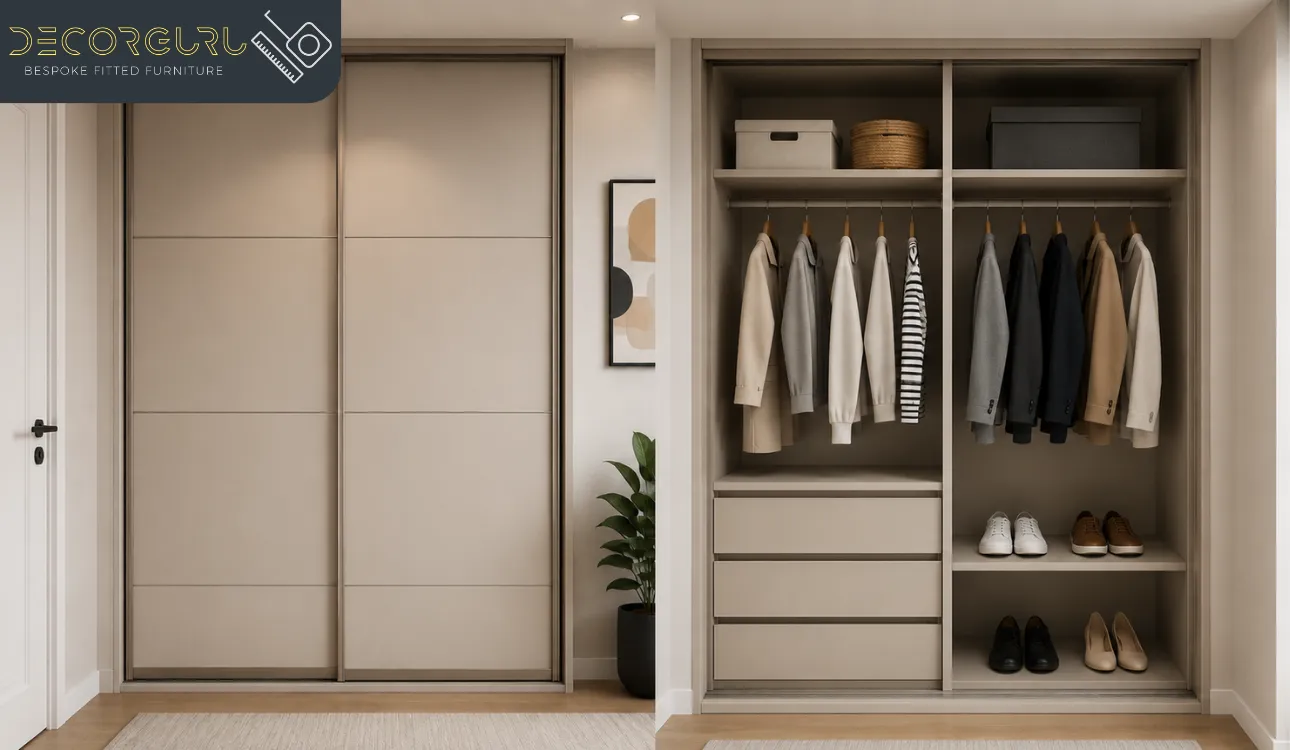 Made to measure wardrobe doors hinged